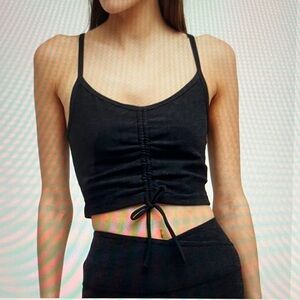 Beyond Yoga Spacedye Ruched Crop sz Med